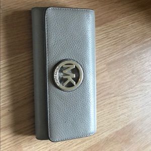 Michael Kors gray wallet